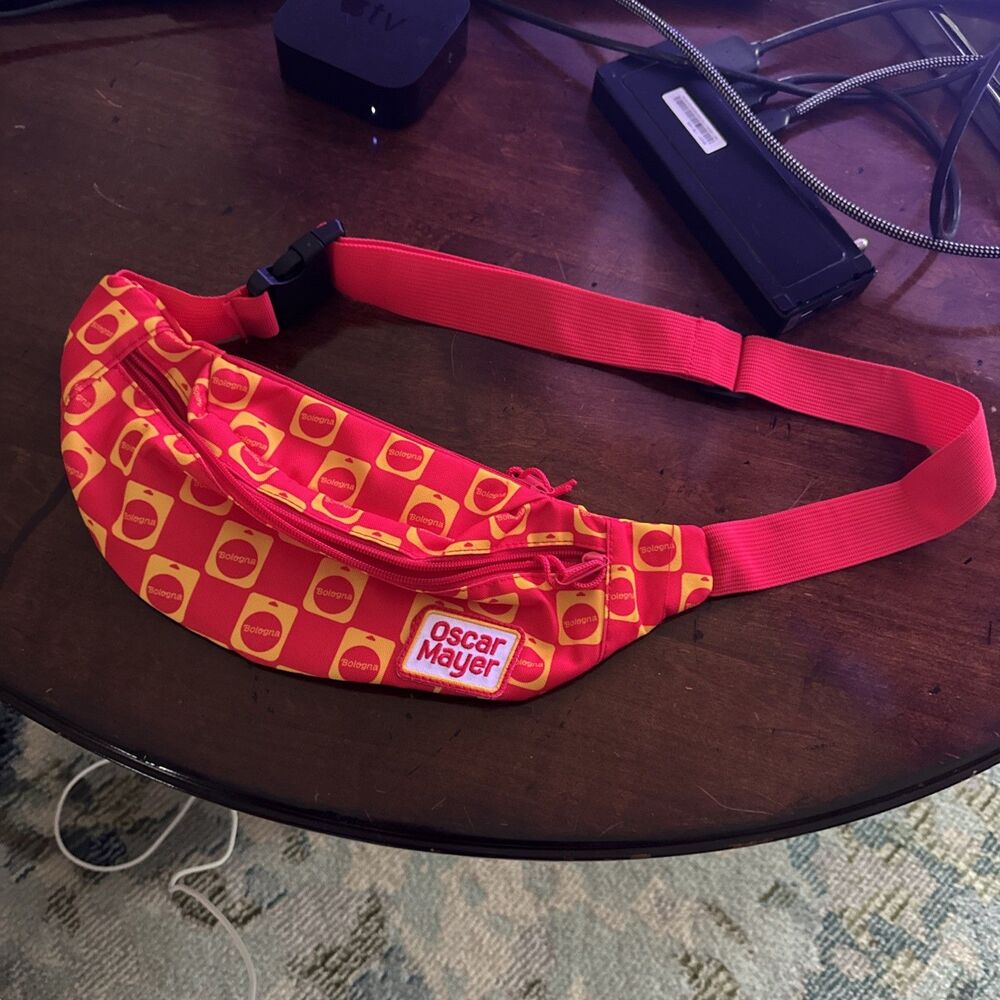 Oscar Mayer Bologna Belt Bag  Checkerboard RARE